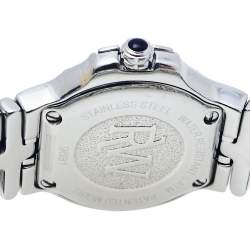 Pre Owned Raymond Weil Mother Of Pearl Stainless Steel Diamonds Parsifal Mini 9691 Women's Wristwatch 21 mm