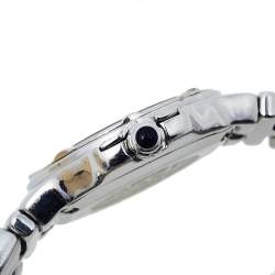 Pre Owned Raymond Weil Mother Of Pearl Stainless Steel Diamonds Parsifal Mini 9691 Women's Wristwatch 21 mm