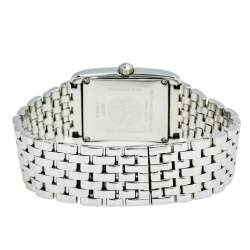 Pre Owned Raymond Weil White Stainless Steel Diamond Classic 5873/1 Women's Wristwatch 22 MM