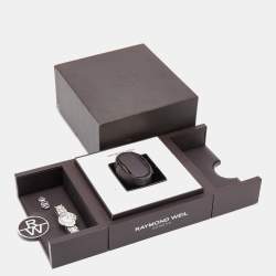 Raymond Weil Silver Two-Tone Stainless Steel Diamond Jasmine 5229-S5S-00659 Women's Wristwatch 29 mm
