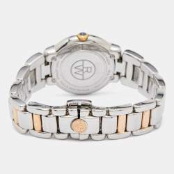 Raymond Weil Silver Two-Tone Stainless Steel Diamond Jasmine 5229-S5S-00659 Women's Wristwatch 29 mm