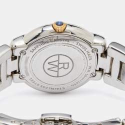 Raymond Weil Silver Two-Tone Stainless Steel Diamond Jasmine 5229-S5S-00659 Women's Wristwatch 29 mm