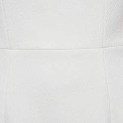 Pre Owned Rebecca Vallance Textured Crepe One-Shoulder Midi Dress S