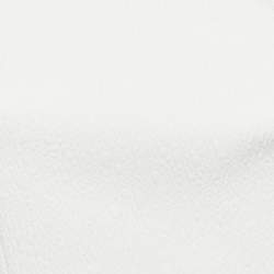 Pre Owned Rebecca Vallance Textured Crepe One-Shoulder Midi Dress S