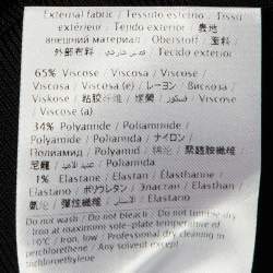 Pre Owned RED Valentino Black/White Follow Me Intarsia Knit Mini Dress S