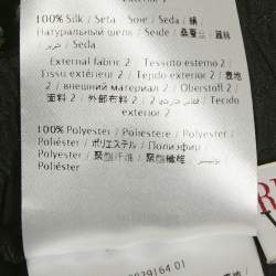 Pre Owned RED Valentino Black Sheer Silk Sequin Drawstring Pants M