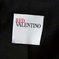 Red Valentino Beige Leopard Print Taffeta Jacket M