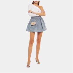 Pre Owned Redvalentino Polyester Mini Skirts 38