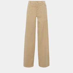 Red Valentino Cotton Wide Leg Pants 42