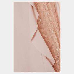 Pre Owned Redvalentino Acetate Mini Dress 42