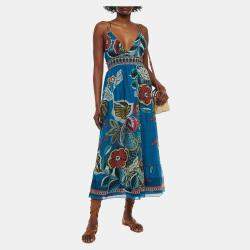 Redvalentino Cotton Midi Dress 42