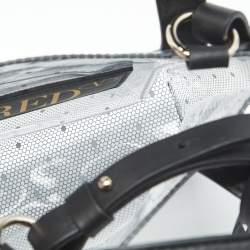 Pre Owned RED Valentino Transparent/Black PVC and Leather Joy2go Tote