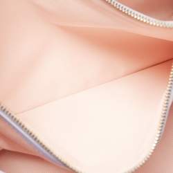 RED Valentino Lilac Leather Double Handle Bow Tote