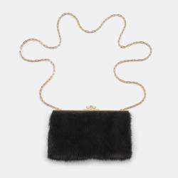 RED VALENTINO ROCK RUFFLES LOVE NOTES POCHETTE