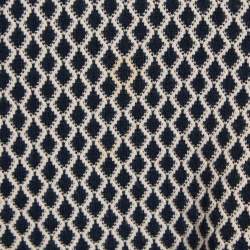 Pre Owned RED Valentino Pink/ Navy Blue Knit Mini Dress M