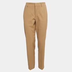 RED Valentino Brown Wool Blend Trousers M