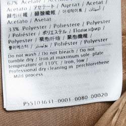 RED Valentino Brown Wool Blend Trousers M
