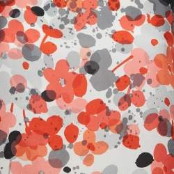 Pre Owned RED Valentino Multicolor Floral Print Bow Detail Mini Dress S
