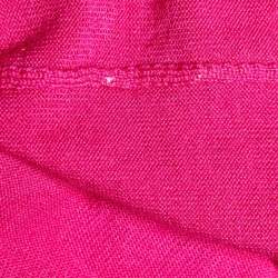 RED Valentino Pink Wool Knit Ruffled Sweater M