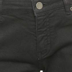 RED Valentino Black Denim Pleated Pocket Jeans L Waist 31"