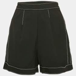 RED Valentino Black Wool Blend Short M