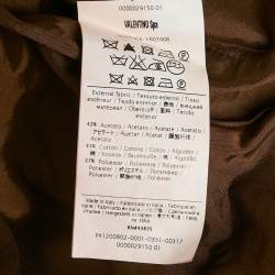 RED Valentino Metallic Embellished Jacquard Sleeveless Mini Dress L