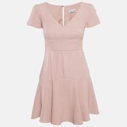 RED Valentino Pink Satin Mini Dress S