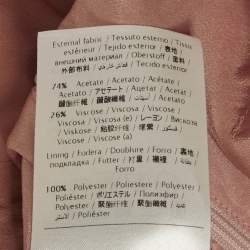 Pre Owned RED Valentino Pink Satin Mini Dress S