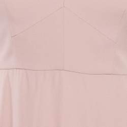 Pre Owned RED Valentino Pink Satin Mini Dress S