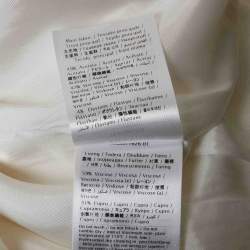 Pre Owned RED Valentino White Crepe Single Breasted Blazer M