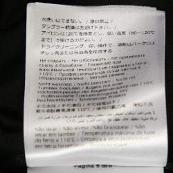 Pre Owned RED Valentino Black Grommet Cotton Gown M