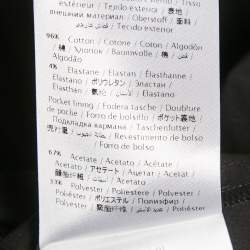 Pre Owned RED Valentino Black Grommet Cotton Gown M