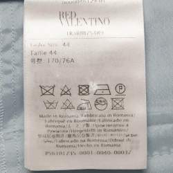 Pre Owned RED Valentino Light Blue Cotton Blend Formal Trousers M
