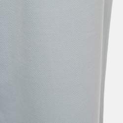 Pre Owned RED Valentino Light Blue Cotton Blend Formal Trousers M