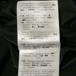 Pre Owned RED Valentino Black Silk Stud Detail Maxi Dress L