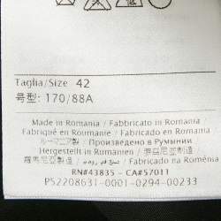 Pre Owned RED Valentino Black Poplin Bow Detail Drop-Waist Dress M