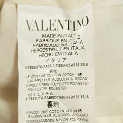 مملوكة مسبقًا RED Valentino Pink Floral Print Cotton Sleeveless Mini Dress S