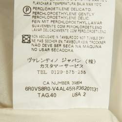 مملوكة مسبقًا RED Valentino Pink Floral Print Cotton Sleeveless Mini Dress S