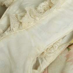 مملوكة مسبقًا RED Valentino Pink Floral Print Cotton Sleeveless Mini Dress S