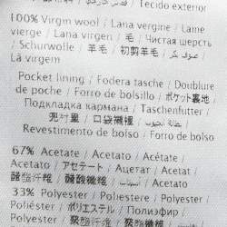 Pre Owned RED Valentino Grey Houndstooth Pattern Wool Pants S