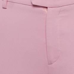 Pre Owned بنطلون ريد فالنتينو كريب وردي عادي المقاس صغير