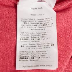 Pre Owned كنزة ريد فالنتينو برقبة مستديرة محبوكة وردية مقاس وسط (ميديم)