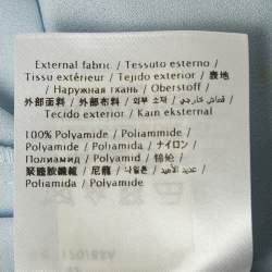 Pre Owned RED Valentino Light Blue Tulle Embellished Flared Midi Dress M