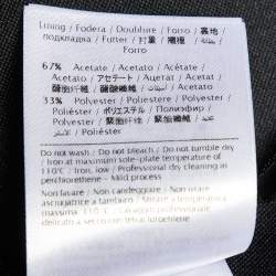 Pre Owned فستان ريد فالنتينو مشدود بدون حمالات من المخمل والتفتا الأسود مقاس كبير