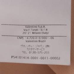 Pre Owned معطف رد فالنتينو بيج بطية مزدوجة جبرادين مقاس وسط