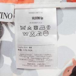 Pre Owned RED Valentino Multicolour Floral Print Synthetic Shorts M