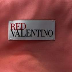 Pre Owned RED Valentino Rose Pink Cotton Blend Sleeveless Sheath Dress M