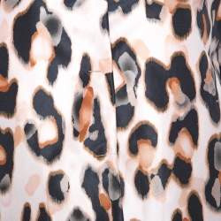 Red Valentino Pale Pink Leopard Print Lightweight Jacket XL 