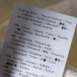 Pre Owned RED Valentino Ivory Textured Cotton Shorts S