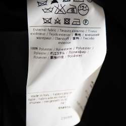 Pre Owned RED Valentino Black Synthetic Applique Detail Sleeveless Dress M